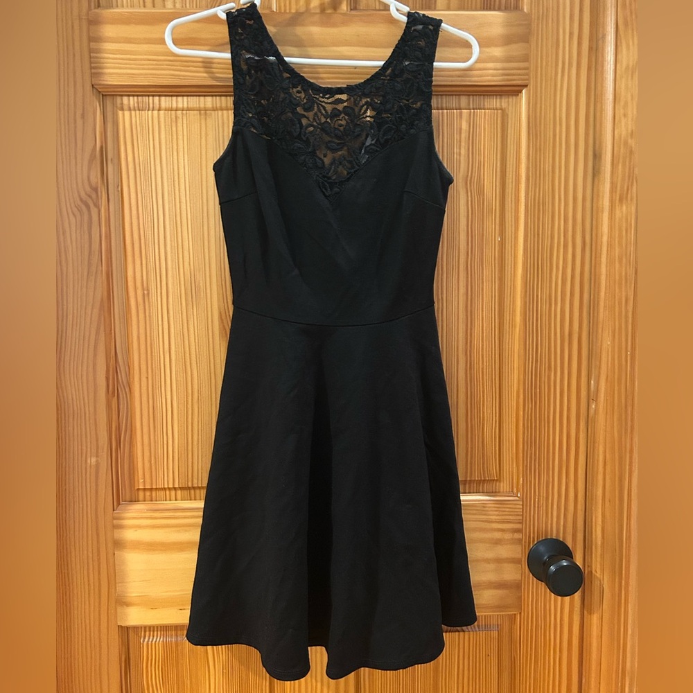 Soprano Black Dress w/ Lace